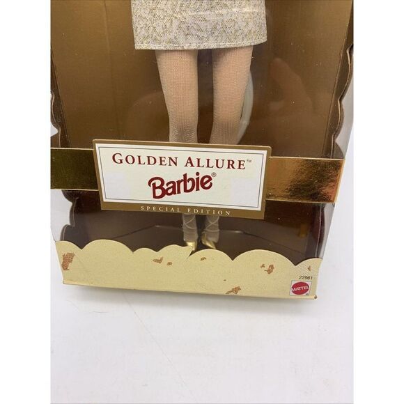 1999 Barbie Golden Allure Special Edition #22961 - Picture 3 of 11